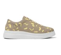 CAMPER Runner Up - Sneaker per Donna - Beige,Giallo, taglia 35, Pelle scamosciata