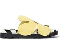 Camper Sandali da donna Brutus K201546Slide, Giallo pastello chiaro 001 Tws, 35 EU