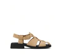 Camper Sandali K201489 009 I sandali da donna Dana in pelle offrono un design fresco e versatile, perfetto per l'uso quotidiano. La tomaia in pelle assicura eleganza e resistenza, mentre la suola in E
