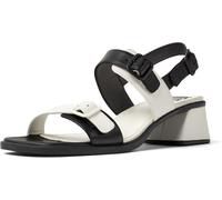 CAMPER Twins - Scarpe formali per Donna - Bianco,Nero, taglia 40, Pelle liscia