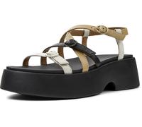CAMPER Sandalo con cinturino 'Tasha' avorio / sabbia / nero, Taglia 40