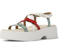CAMPER Sandalo con cinturino 'Tasha' menta / rosso / bianco Donna CAMPER 39 menta / rosso / bianco