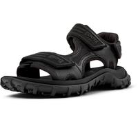CAMPER Drift Trail Sandal - Sandali per Donna - Nero, taglia 36, Pelle liscia/Tessuto in cotone