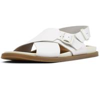 Sandali Camper Lluc Backstrap bianco marrone donna - 36