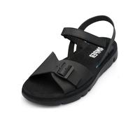 Camper Oruga Sandal K200631, Sandali a 2 strisce Donna, Nero 009, 39 EU