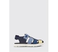 CAMPER Twins - Sandali per Bimbe - Blu,Giallo, taglia 38, Pelle liscia/Tessuto in cotone