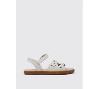CAMPER Sandalo Twins in pelle traforata 28 Bianco