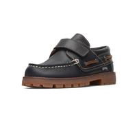 Camper Compas K800417, Scarpe da Barca Unisex - Bambini e Ragazzi, Blu Scuro 001, 38 EU