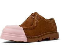 CAMPER Junction - Scarpe formali per Donna - Marrone, taglia 38, Pelle scamosciata