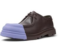 CAMPER Scarpa stringata 'Junction' marrone scuro / lilla Uomo CAMPER 41 marrone scuro / lilla