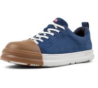CAMPER Junction Runner - Scarpe casual per Uomo - Blu, taglia 40, Pelle scamosciata