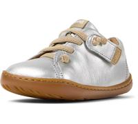 CAMPER Scarpina primi passi 'Peu Cami' broccato / grigio argento / bianco Bambini CAMPER 21 broccato / grigio argento / bianco