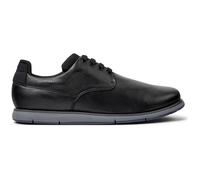 CAMPER Smith - Scarpe casual per Uomo - Nero, taglia 44, Pelle liscia/Tessuto in cotone