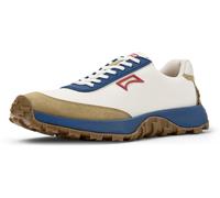 CAMPER Drift Trail - Scarpe casual per Uomo - Bianco,Marrone,Blu, taglia 41, Tessuto in cotone