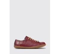 CAMPER Sneaker slip-on Peu in pelle conciata al vegetale con lacci elastici 42 Bordeaux