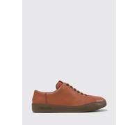 CAMPER Sneakers slip-on Peu Touring in pelle di vitello con lacci elasticizzati 39 Rosso