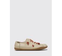 CAMPER Sneakers slip-on Twins in pelle con lacci elasticizzati 41 Beige