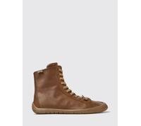 CAMPER Stivaletti Peu Path+ in pelle liscia con zip laterale e tacco basso 41 Marrone