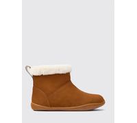 CAMPER Stivaletto Peu in camoscio e shearling 27 Marrone
