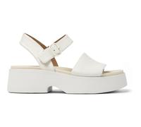 CAMPER Tasha - Sandali per Donna - Bianco, taglia 36, Pelle liscia