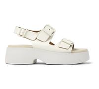 CAMPER Tasha - Sandali per Donna - Bianco, taglia 40, Pelle liscia
