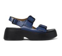 CAMPER Tasha - Sandali per Donna - Blu, taglia 38, Pelle liscia