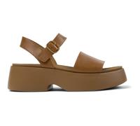 CAMPER Tasha - Scarpe formali per Donna - Marrone, taglia 38, Pelle liscia