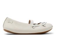 CAMPER Twins - Ballerine per Bimbe - Bianco, taglia 34, Pelle liscia