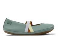 CAMPER Twins - Ballerine per Bimbe - Verde, taglia 27, Pelle liscia