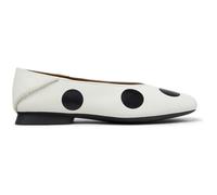 CAMPER Twins - Ballerine per Donna - Bianco, taglia 41, Pelle liscia
