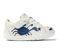 CAMPER Twins - Chiusura automatica per PRIMI PASSI - Bianco, taglia 25, Pelle liscia