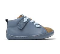 CAMPER Twins - Chiusura automatica per PRIMI PASSI - Verde,Marrone,Grigio, taglia 21, Pelle liscia