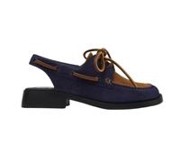 CAMPER Twins - Scarpe formali per Donna - Blu,Marrone, taglia 40, Pelle scamosciata