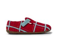CAMPER Twins - Pantofole per Bimbe - Rosso ,Blu, taglia 29, Tessuto in cotone/Pelle liscia