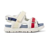 CAMPER Twins - Sandali per Bambino - Bianco, taglia 22, Tessuto in cotone