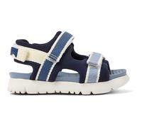 CAMPER Twins - Sandali per Bambino - Blu, taglia 21, Tessuto in cotone