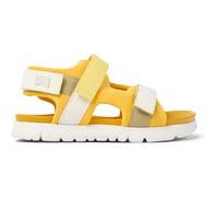 CAMPER Twins - Sandali per Bimbe - Arancione, taglia 34, Tessuto in cotone