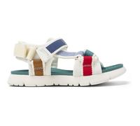 CAMPER Twins - Sandali per Bimbe - Bianco,Blu,Giallo, taglia 29, Tessuto in cotone
