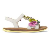 CAMPER Twins - Sandali per Bimbe - Bianco,Rosa,Verde, taglia 33, Pelle liscia