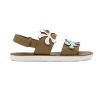 Camper Miko K800591, Sandali con 2 cinghie Bambine e ragazze, Marrone medio 002, 31 EU