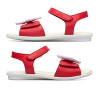 CAMPER Twins - Sandali per Bimbe - Rosso, taglia 36, Pelle liscia