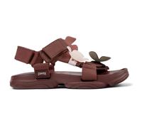 CAMPER Twins - Sandali per Donna - Borgogna, taglia 39, Tessuto in cotone