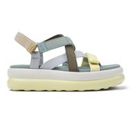 Sandali Camper Pelotas Flota Up Twins blu verdastro giallo donna - 37