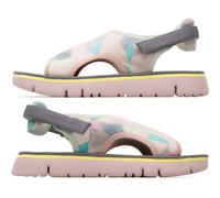 CAMPER Twins - Sandali per Donna - Rosa,Grigio,Verde, taglia 37, Pelle scamosciata