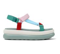 CAMPER Twins - Sandali per Donna - Rosso ,Verde,Rosa, taglia 37, Tessuto in cotone