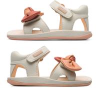 CAMPER Twins - Sandali per PRIMI PASSI - Bianco, taglia 22, Pelle liscia