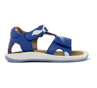CAMPER Twins - Sandali per PRIMI PASSI - Blu,Bianco, taglia 25, Pelle liscia