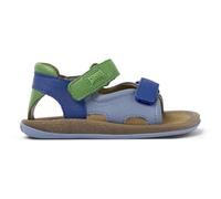 CAMPER Twins - Sandali per PRIMI PASSI - Blu,Verde, taglia 23, Pelle liscia