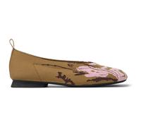 CAMPER Twins - Scarpe basse per Donna - Marrone,Borgogna ,Rosa, taglia 38, Tessuto in cotone