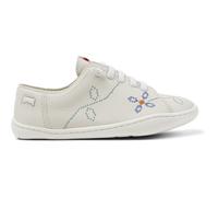 CAMPER Twins - Scarpe casual eleganti per Bimbe - Bianco, taglia 32, Pelle liscia